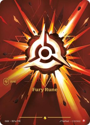 Fury Rune (Alternate Art), Origins