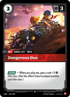 Dangerous Duo, Origins