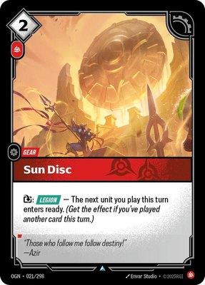 Sun Disc, Origins