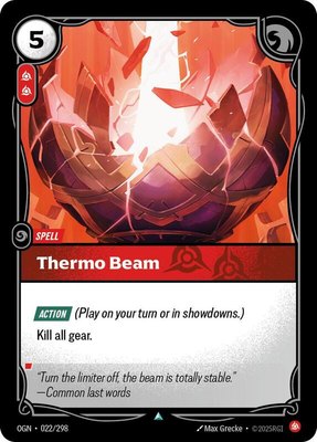 Thermo Beam, Origins