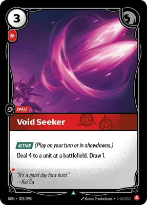 Void Seeker, Origins
