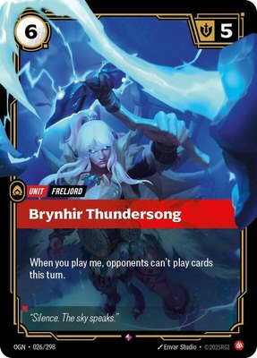 Brynhir Thundersong, Origins