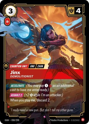 Jinx, Demolitionist, Origins