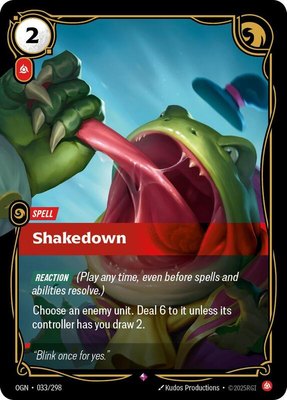 Shakedown, Origins