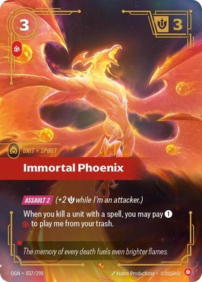Immortal Phoenix, Origins