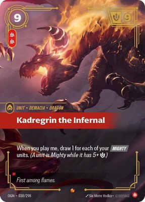 Kadregrin the Infernal, Origins