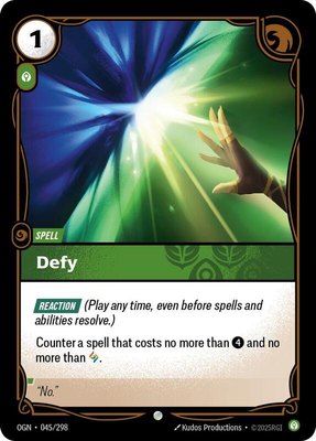 Defy, Origins