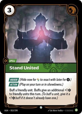 Stand United, Origins
