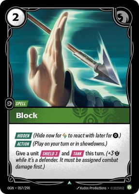 Block, Origins