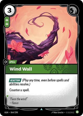 Wind Wall, Origins