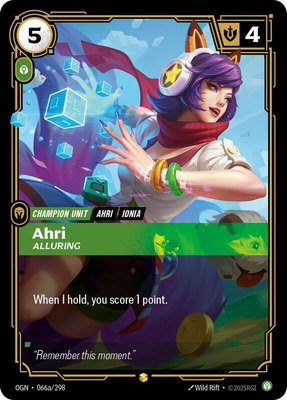 Ahri, Alluring (Alternate Art), Origins