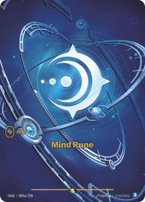 Mind Rune (Alternate Art), Origins