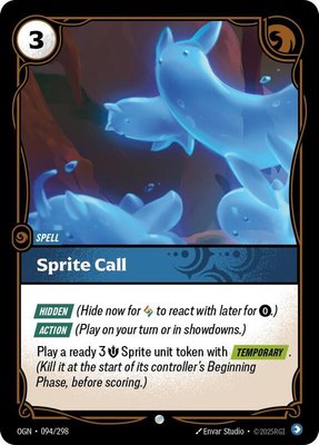 Sprite Call, Origins