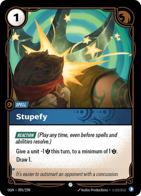Stupefy, Origins