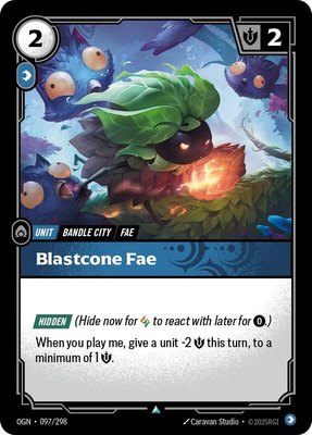 Blastcone Fae, Origins