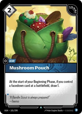 Mushroom Pouch, Origins