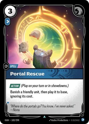 Portal Rescue, Origins