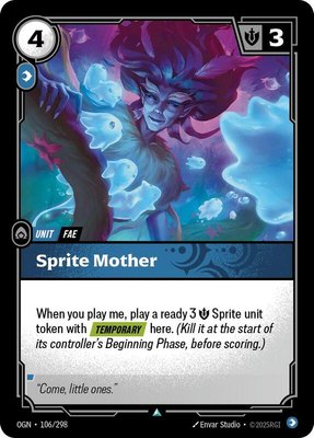 Sprite Mother, Origins