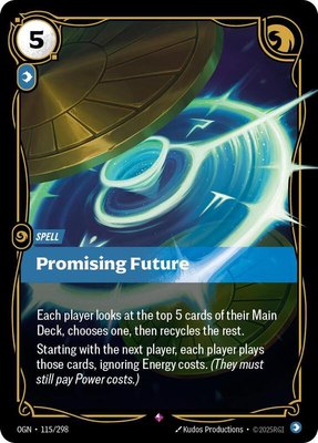 Promising Future, Origins