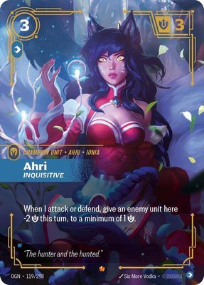 Ahri, Inquisitive, Origins