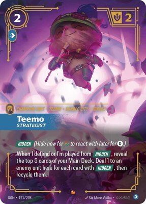 Teemo, Strategist, Origins