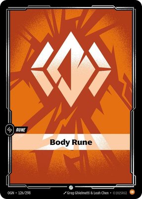Body Rune, Origins