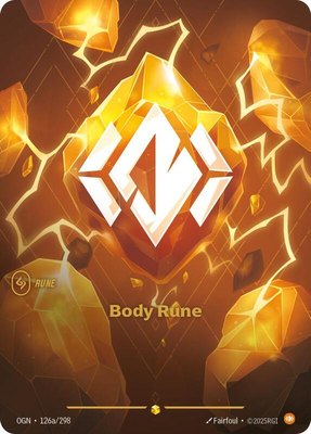 Body Rune (Alternate Art), Origins