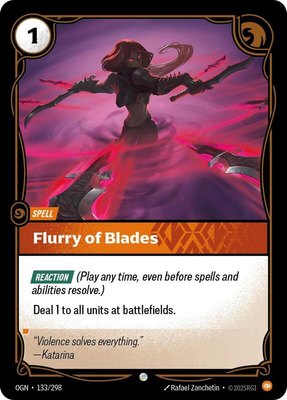 Flurry of Blades, Origins