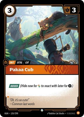 Pakaa Cub, Origins
