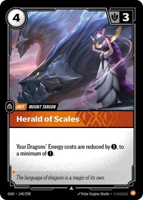 Herald of Scales, Origins