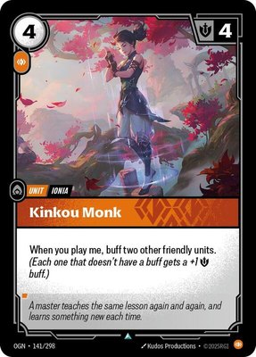 Kinkou Monk, Origins