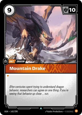 Mountain Drake, Origins