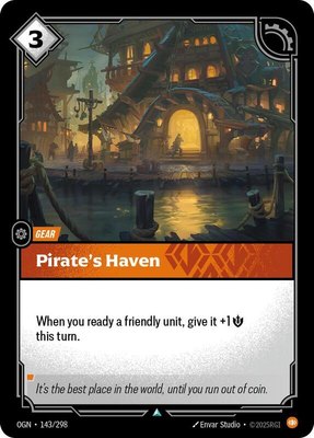 Pirate's Haven, Origins