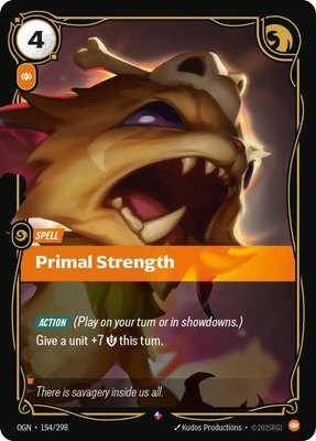 Primal Strength, Origins