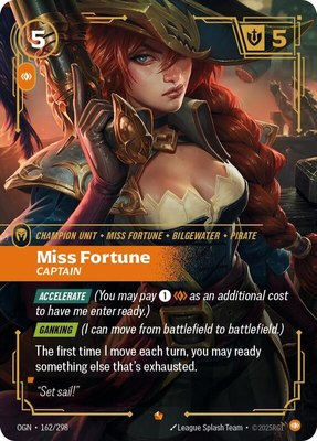 Miss Fortune, Captain, Origins