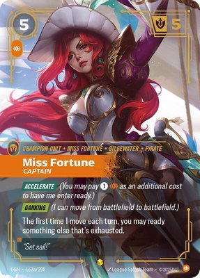 Miss Fortune, Captain (Alternate Art), Origins