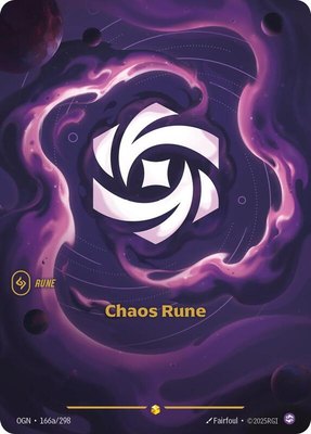 Chaos Rune (Alternate Art), Origins