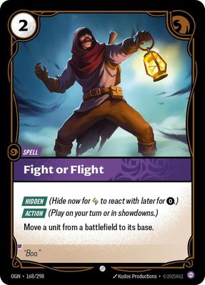 Fight or Flight, Origins