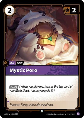 Mystic Poro, Origins