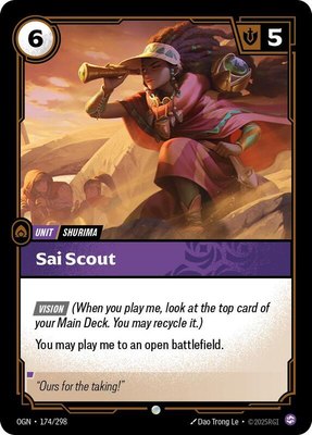 Sai Scout, Origins