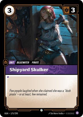 Shipyard Skulker, Origins