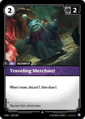 Traveling Merchant, Origins