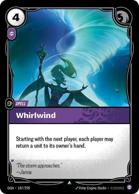 Whirlwind, Origins