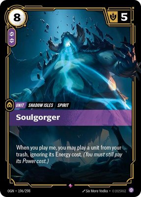 Soulgorger, Origins
