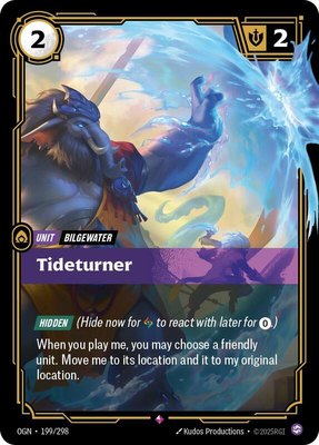 Tideturner, Origins