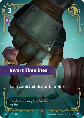 Invert Timelines, Origins