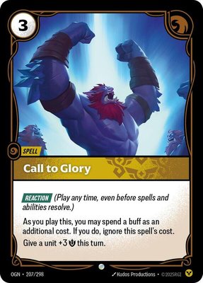 Call to Glory, Origins
