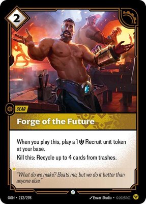 Forge of the Future, Origins
