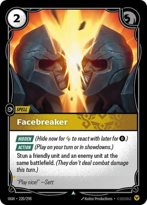 Facebreaker, Origins