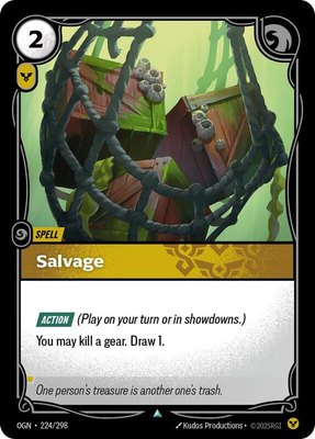 Salvage, Origins